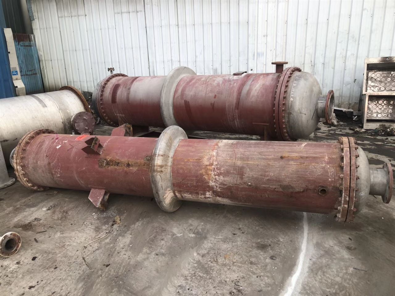 二手浮頭式換熱器長(zhǎng)期供應(yīng) 化工生產(chǎn)的經(jīng)濟(jì)高效之選